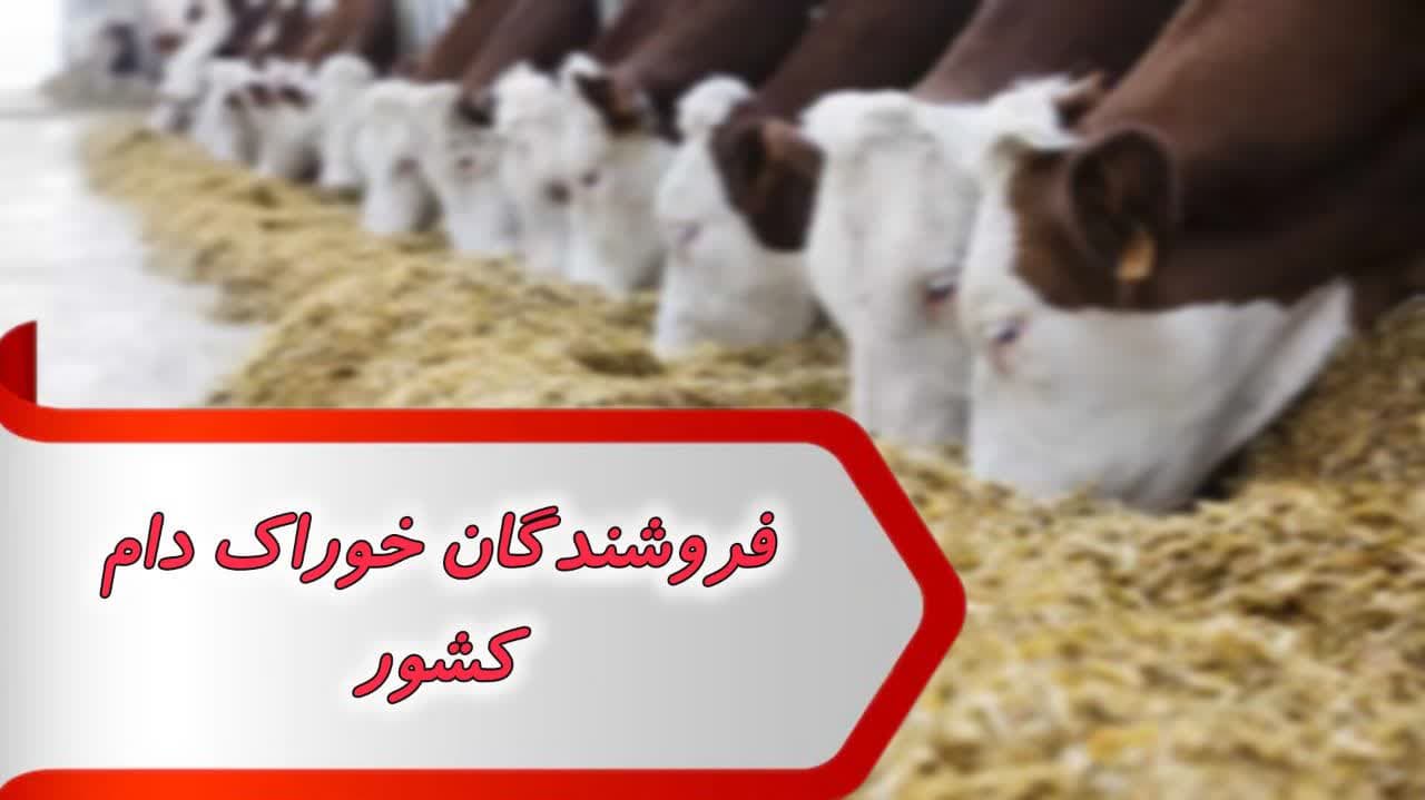 فروشندگان خوراک دام کشور فروشندگان خوراک دام کشور