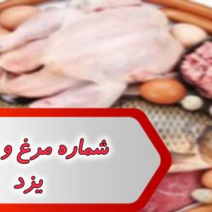 شماره مرغ و ماهی یزد
