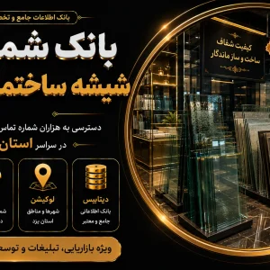 بانک شماره شیشه ساختمان یزد