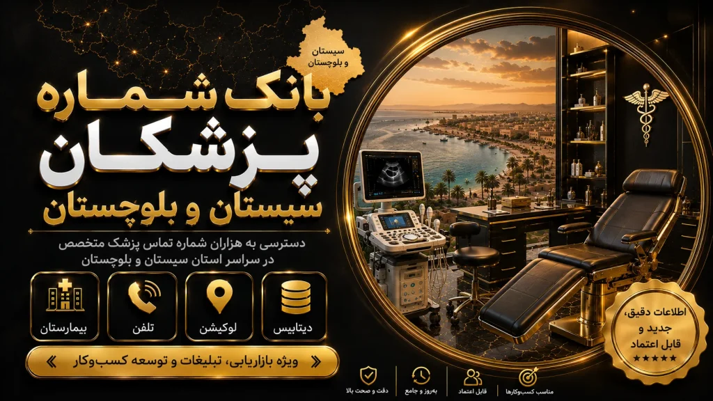 بانک شماره پزشکان سیستان و بلوچستان